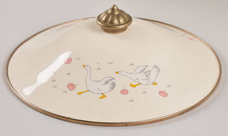 Happy Geese Lid for Metal Dutch Oven