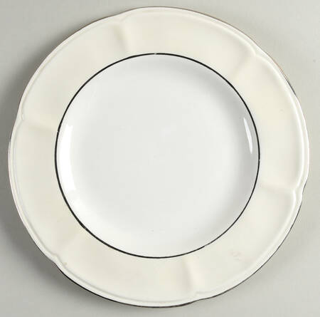 Tribeca (Platinum Trim) Salad/Dessert Plate