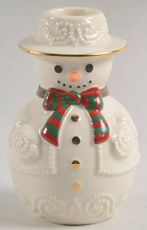 Christmas Giftables Snowman Candle