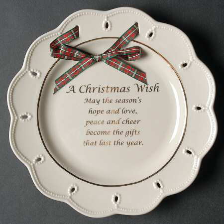 Christmas Giftables Plate Wall