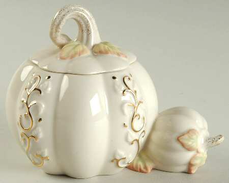 Golden Harvest Sugar Bowl & Lid