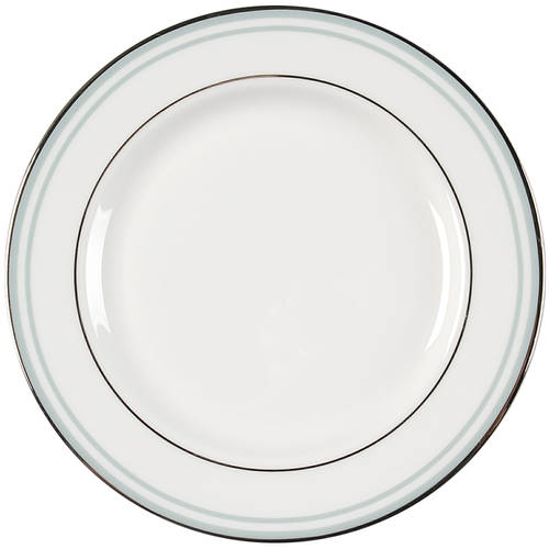 Federal Platinum Blue Bread & Butter Plate