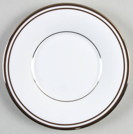 Federal Platinum Chocolate Saucer