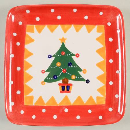 Carnival Salad/Dessert Plate