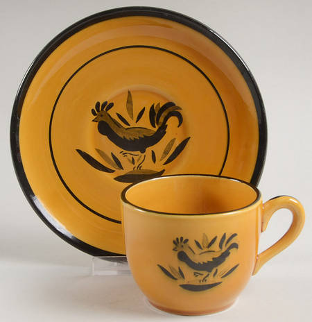 LUN30 Flat Cup & Saucer Set