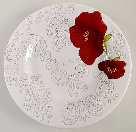 Dehlia Salad Plate