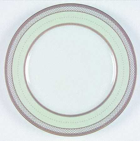 Silk Ribbon Celadon 12" Chop Plate (Round Platter)