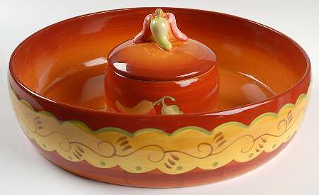 Santa Fe Chip & Dip with Lid