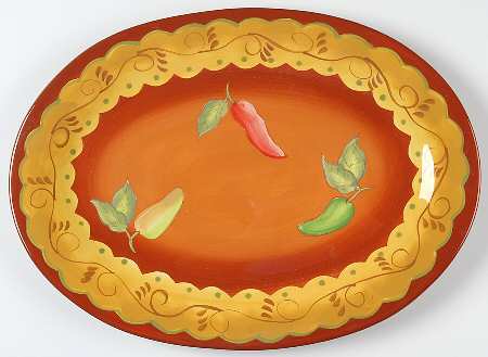 Santa Fe 16" Oval Serving Platter