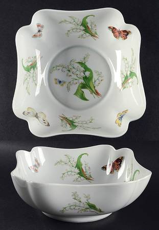 LIM440 8" Square Vegetable Bowl