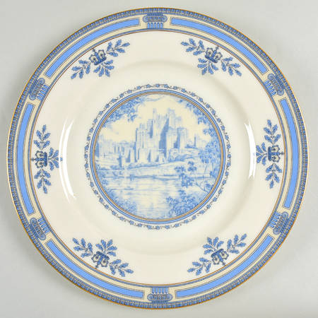 Columbia University Blue Dinner Plate