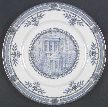 Columbia University Blue Dinner Plate