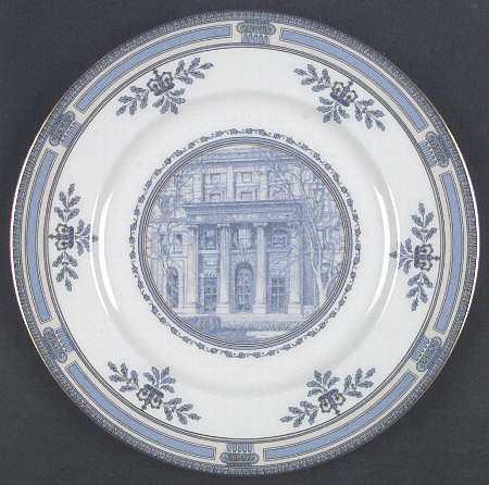 Columbia University Blue Dinner Plate