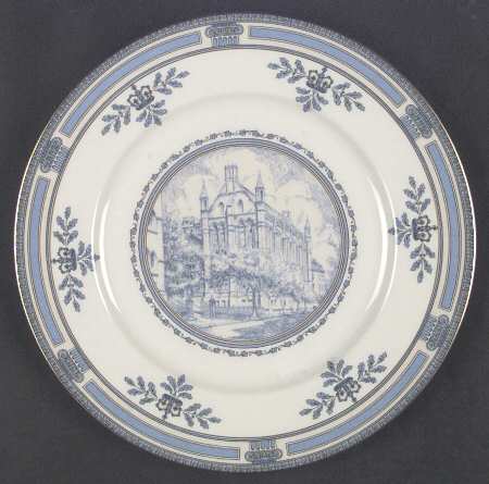 Columbia University Blue Dinner Plate