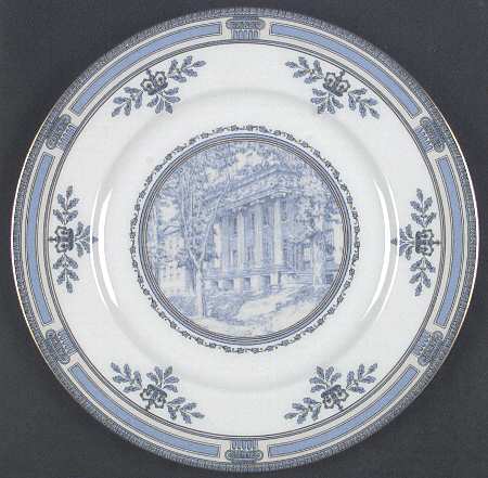 Columbia University Blue Dinner Plate