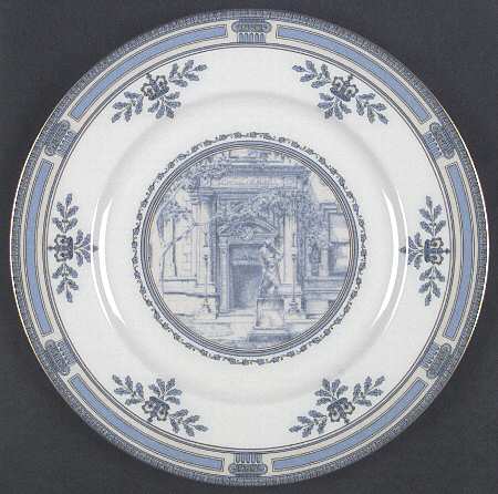 Columbia University Blue Dinner Plate