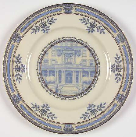 Columbia University Blue Dinner Plate