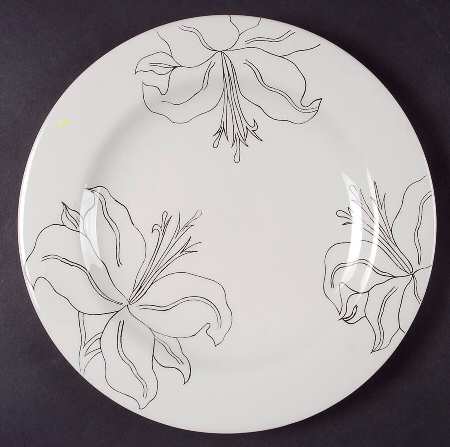 Antilles White Salad Plate