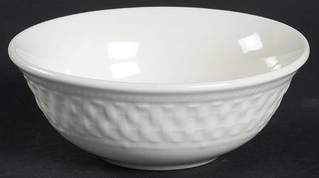 Basketweave Fruit/Dessert (Sauce) Bowl