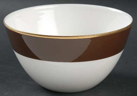 Cordell Place Chocolate Soup/Cereal Bowl