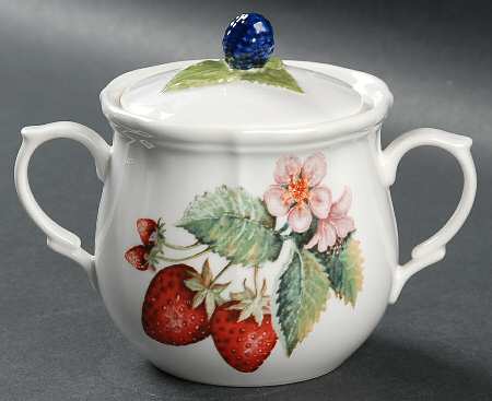 Spring Harvest Sugar Bowl & Lid