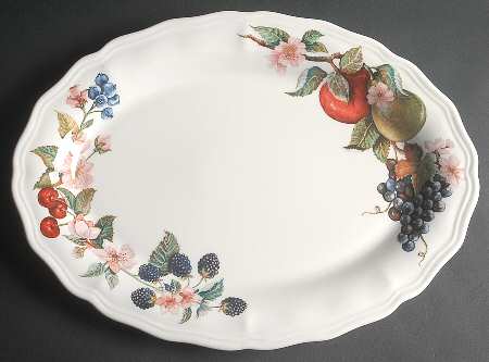 Spring Harvest 16" Oval Serving Platter