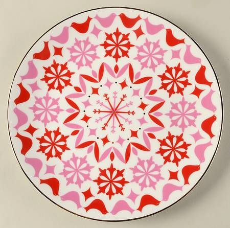 Holly Heights Accent Luncheon Plate