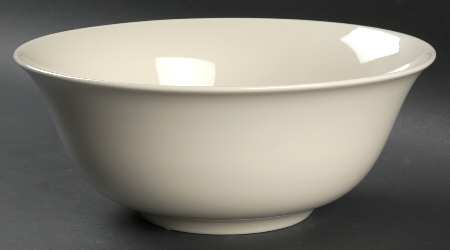 Basics Cream 9" Round Vegetable Bowl
