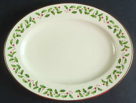L144 13" Oval Serving Platter