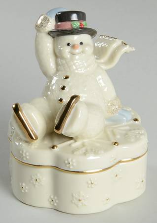 Snowman Christmas Collection Snowman Music Box
