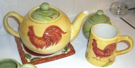 LGA43 Teapot & Lid
