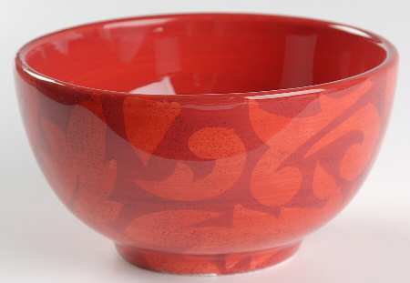 Regency Red Soup/Cereal Bowl