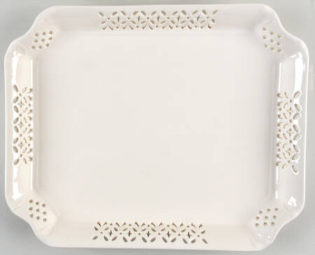 Dunham 14" Pierced Rectangular Tray