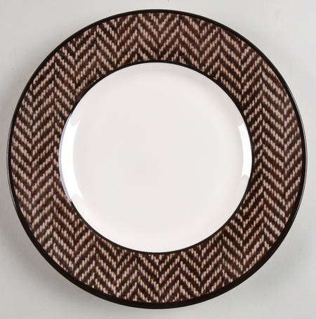Ethan Herringbone Salad Plate