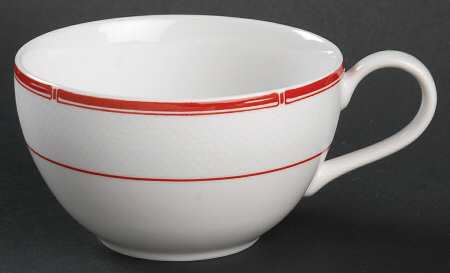 Red Pagoda Flat Cup
