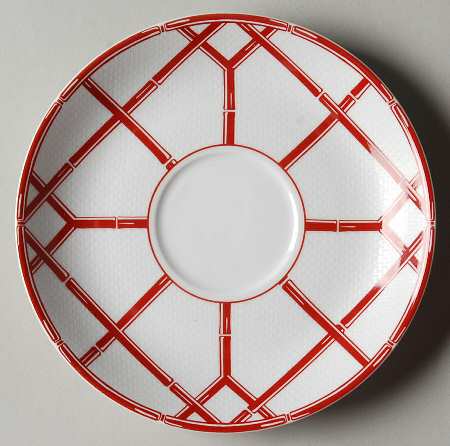 Red Pagoda Saucer