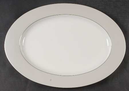 Glen Plaid 15" Oval Serving Platter