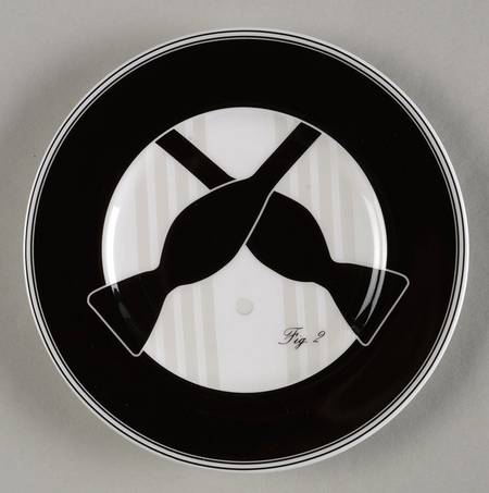 Black Tie Dessert/Pie Plate