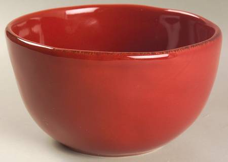 Heritage Park Red Soup/Cereal Bowl