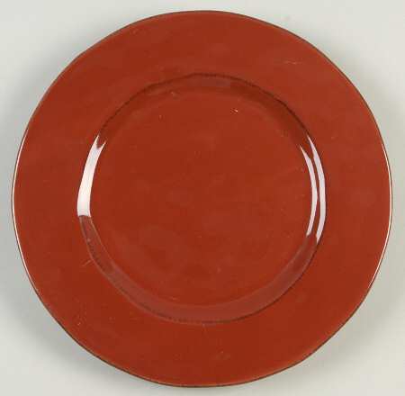 Heritage Park Red Salad Plate