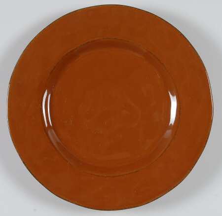 Heritage Park Orange Salad Plate