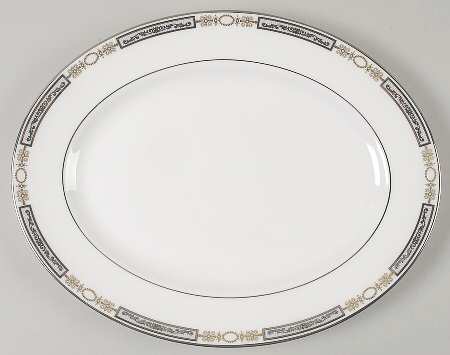 Antiquity 13" Oval Serving Platter