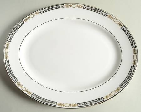 Antiquity 13" Oval Serving Platter