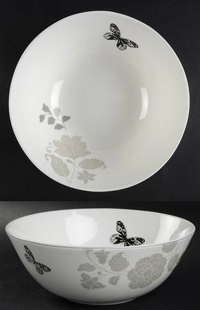 Flutter 9" Round Serving Bowl