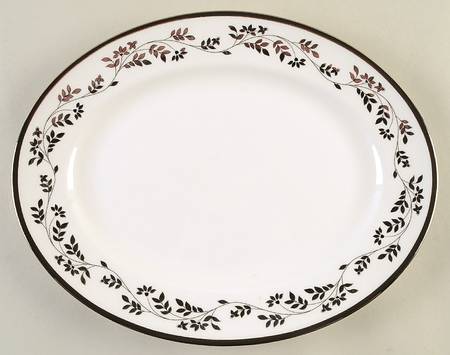 Jonquil 13" Oval Serving Platter