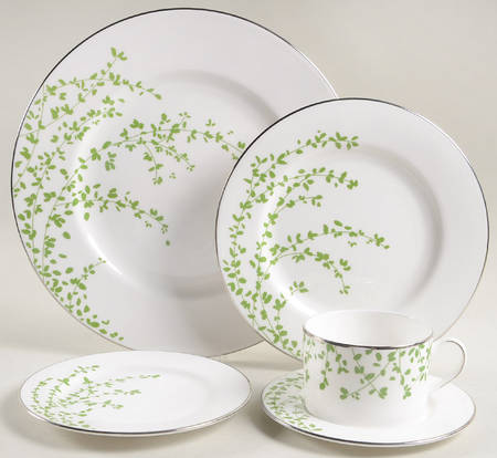 Gardner Street Green 5 Piece Place Setting