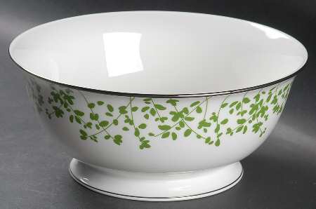 Gardner Street Green 8" Round Serving Bowl