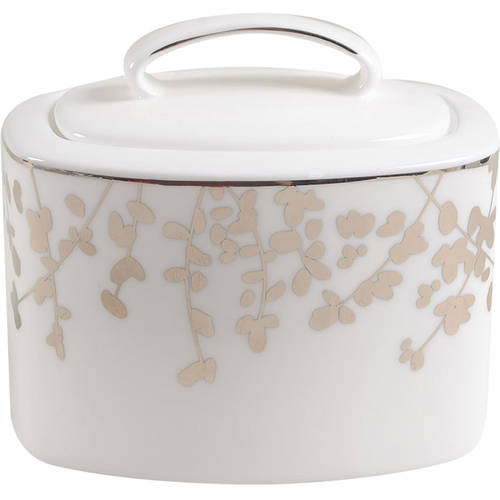 Gardner Street Platinum Sugar Bowl & Lid