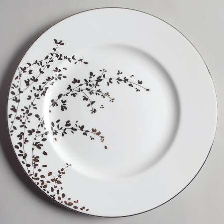 Gardner Street Platinum Dinner Plate