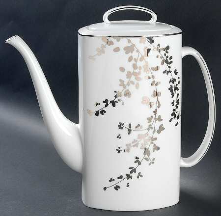 Gardner Street Platinum Coffee Pot & Lid